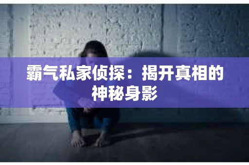 霸气私家侦探：揭开真相的神秘身影