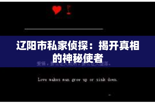 辽阳市私家侦探：揭开真相的神秘使者