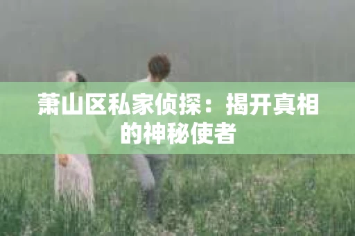 萧山区私家侦探：揭开真相的神秘使者