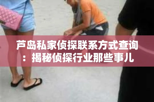 芦岛私家侦探联系方式查询：揭秘侦探行业那些事儿