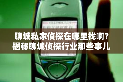 聊城私家侦探在哪里找啊？揭秘聊城侦探行业那些事儿