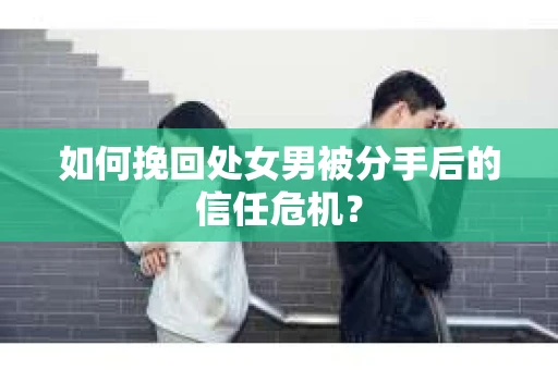 如何挽回处女男被分手后的信任危机？