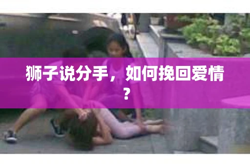 狮子说分手，如何挽回爱情？