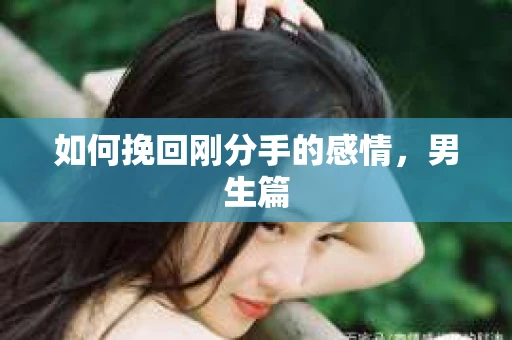 如何挽回刚分手的感情，男生篇