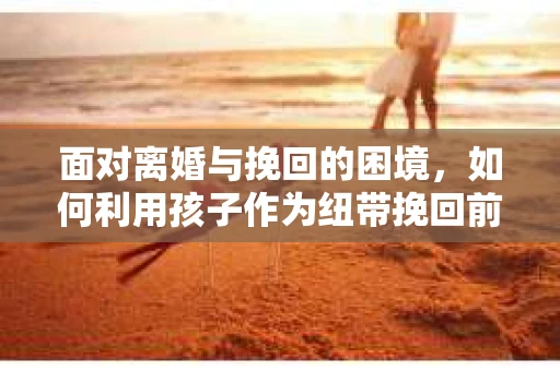 面对离婚与挽回的困境，如何利用孩子作为纽带挽回前夫的技巧？