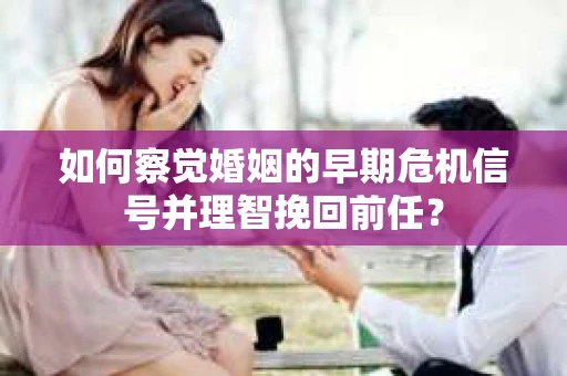 如何察觉婚姻的早期危机信号并理智挽回前任？